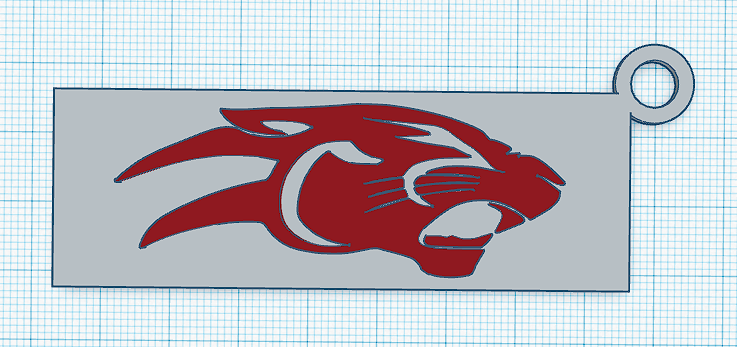 VUU Panther Keychain