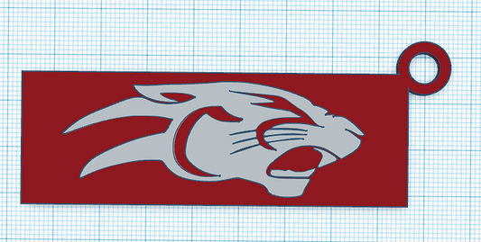 VUU Panther Keychain