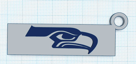 Seahawks Keychain